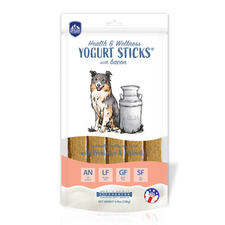 Himalayan Pet Supply Yogurt Sticks Bacon Recipe Dog Treats, 4.8-oz bag