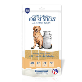 Himalayan Pet Supply Yogurt Sticks Peanut Butter Recipe Dog Treats, 4.8-oz bag