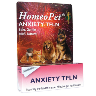 HomeoPet Anxiety TFLN Relief Remedy for Dogs and Cats