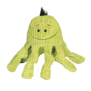 HuggleHounds Knotties Green Octopus Dog Toy