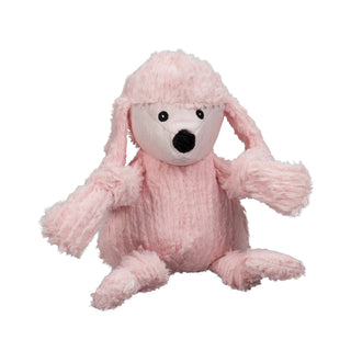 Hugglehounds Diva Poodle Knottie Dog Toy, Pink, Small