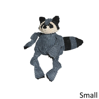 HuggleHounds Knotties Raccoon Dog Toy, Small