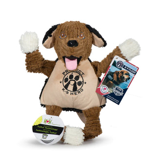 Hugglehounds HuggleCause Project K-9 Hero Flash Knottie Dog Toy, Large