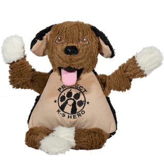 Hugglehounds HuggleCause Project K-9 Hero Flash Knottie Dog Toy, Large