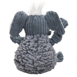 HuggleHounds HuggleFleece FlufferKnottie Ellamae Elephant Dog Toy, Small