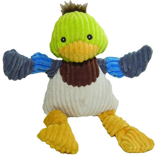 HuggleHounds Knottie Duck Dog Toy, Large