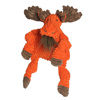 HuggleHounds Knotties Moose Dog Toy, Large