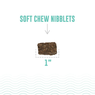 Icelandic+ Cod Liver & Seaweed Soft Chew Nibblets Cat Treats, 2.25-oz Bag