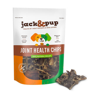 Jack & Pup 6" Joint Health Chips for Dogs, 2.9-oz Bag