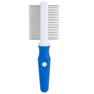 JW Gripsoft Double Sided Comb for Dogs