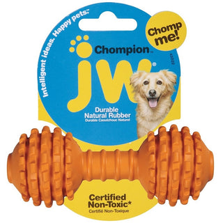 JW Pet Chompion Rubber Dog Toy, Heavyweight