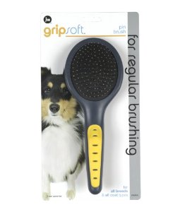 JW Pet Pin Brush for Dogs, Medium