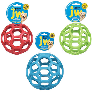 JW Pet Hol-ee Roller Ball Dog Toy, 6.5"