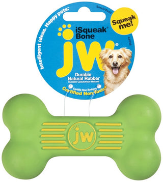 JW Pet iSqueak Bone Dog Toy, Small