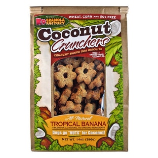 K9 Granola Factory Coconut Crunchers Tropical Banana Dog Treats