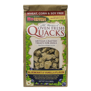 K9 Granola Factory Quacks Blueberry & Vanilla Flavor Dog Treats