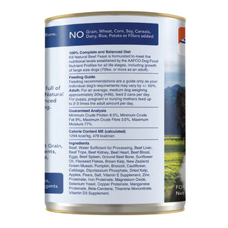 K9 Natural Beef Feast Canned Dog Food, 13-oz, Case of 12