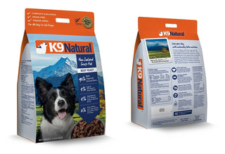 K9 Natural Beef Feast Raw Freeze-Dried Dog Food, 8-lb Bag