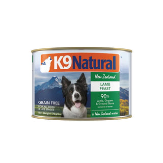 K9 Natural Lamb Feast Canned Dog Food, 6-oz, Case of 12