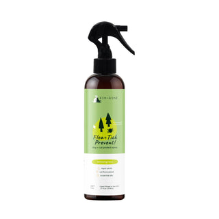 Kin + Kind Flea & Tick Lemongrass Repel Spray for Dogs, 12-oz Bottle