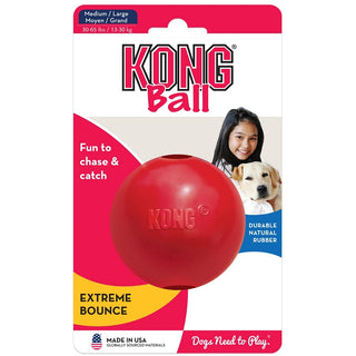 Kong Ball Dog Toy, Med/Large