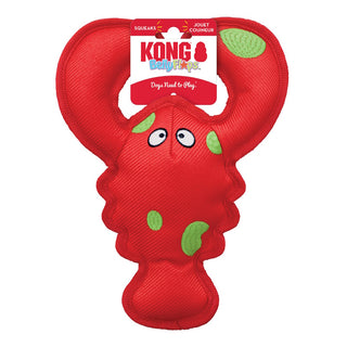 KONG Belly Flops Lobster Dog Toy, Medium