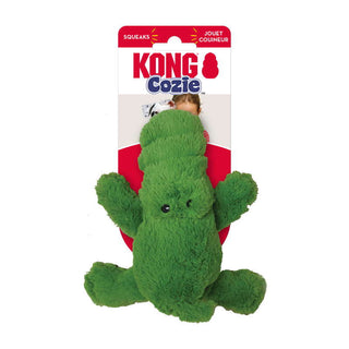 KONG Cozie Soft Plush Ali the Alligator Dog Toy, Small