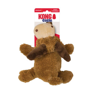 KONG Cozie Soft Plush Marvin the Moose Dog Toy, Medium