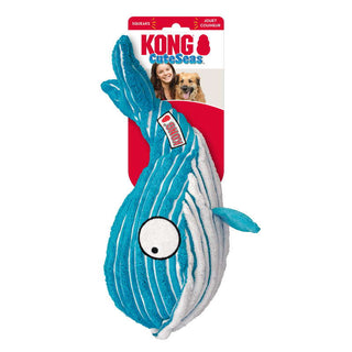 KONG CuteSeas Whale Dog Toy, Large