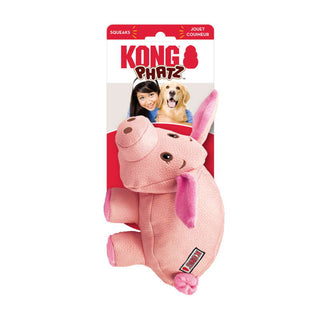 KONG Phatz Pig Dog Toy, Medium