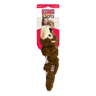 KONG Scrunch Knots Squirrel Dog Toy, Small/Medium