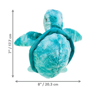 KONG SoftSeas Turtle Plush Dog Toy, Small