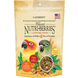 Lafeber's Classic Nutri-Berries Conure Food, 10-oz Bag