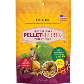 Lafeber's Sunny Orchard Pellet Berries Parrot Food, 10-oz Bag