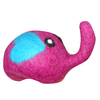 Lollycadoodle Elephant Boiled Wool Dog Toy