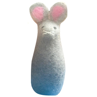 Lollycadoodle Mouse Boiled Wool Dog Toy, Large