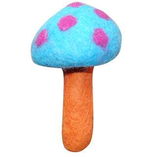 Lollycadoodle Mushroom Boiled Wool Dog Toy