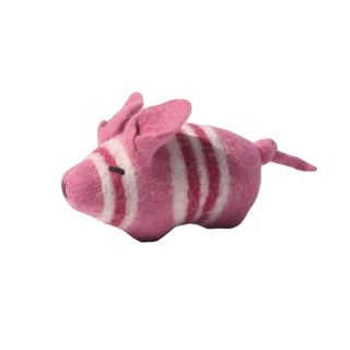 Lollycadoodle Pig Boiled Wool Dog Toy