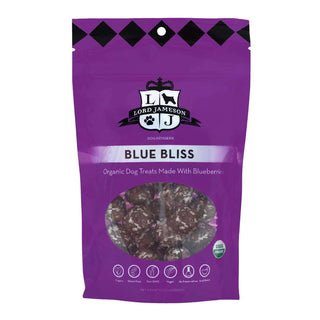 Lord Jameson Blue Bliss Organic Blueberry Vegan Dog Treats, 6-oz bag