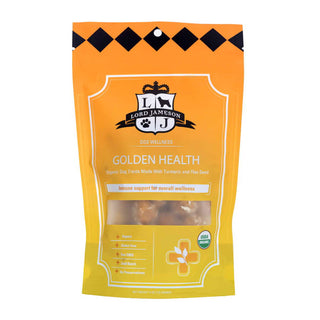 Lord Jameson Golden Health Organic Dog Treats, 6-oz bag