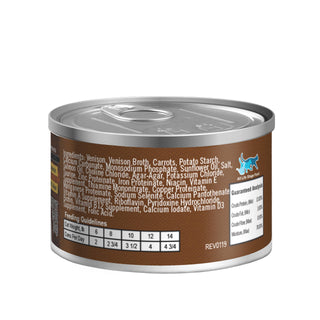 Lotus Just Juicy Venison Stew Grain-Free Canned Cat Food, 2.5-oz, case of 24