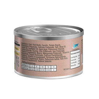 Lotus Pork Pate Grain-Free Canned Cat Food, 2.75-oz, case of 24