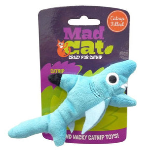 Mad Cat Shark Biter Catnip & Silvervine Cat Toy