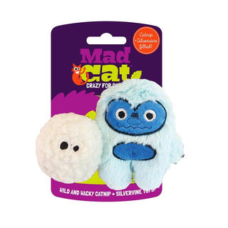 Mad Cat Yowlin' Yetti Catnip & Silvervine Cat Toys