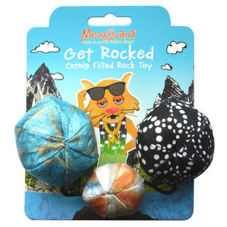 Meowijuana Get Rocked String of Stones Plush Cat Toy with Catnip