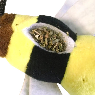 Meowijuana Refillable Get Buzzed Catnip Bee Cat Toy