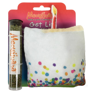 Meowijuana Refillable Get Lit Catnip Cake Cat Toy