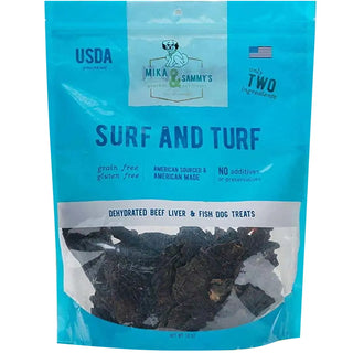 Mika & Sammy's Surf and Turf Jerky Dog Treats, 12-oz Bag