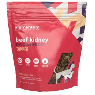 Momentum Beef Kidney Seasonings Food Topper for Dogs & Cats, 3.75-oz Bag