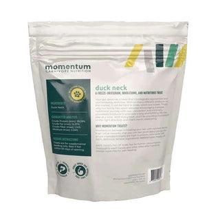 Momentum Duck Neck Freeze Dried Dog & Cat Treats, 3-oz Bag